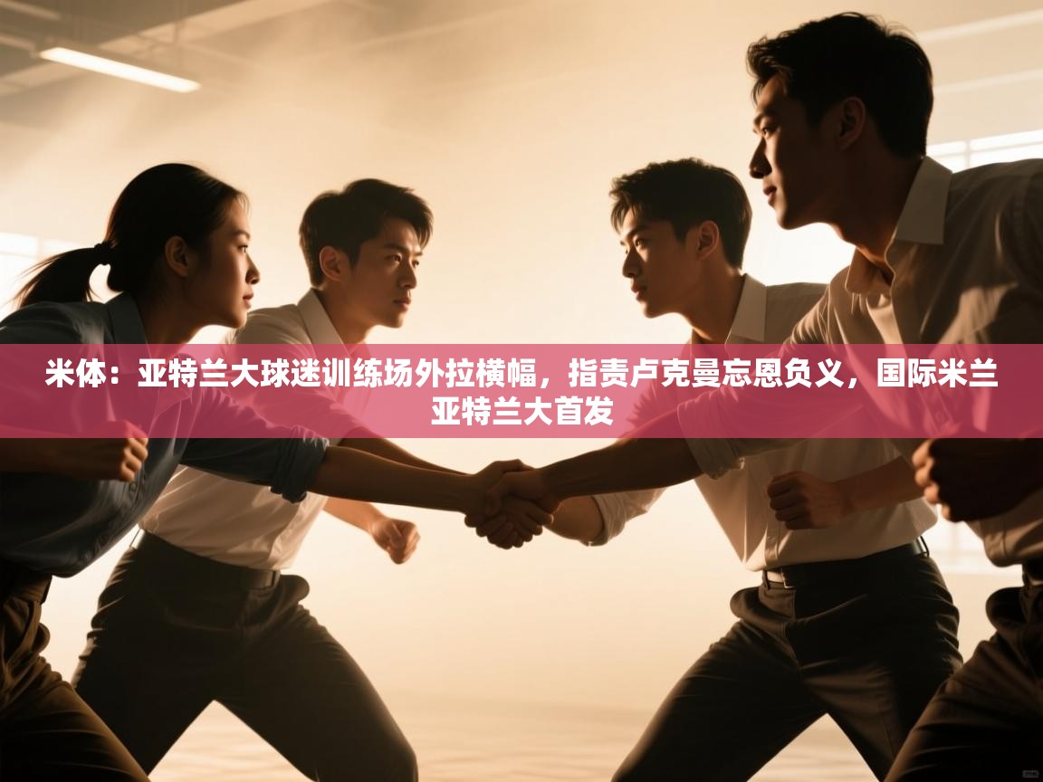爱游戏 ayx 中国官方网站_ayx sports-米体：亚特兰大球迷训练场外拉横幅，指责卢克曼忘恩负义，国际米兰亚特兰大首发  第1张